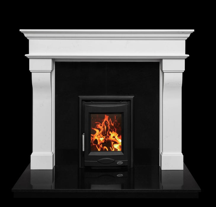 Mazona Portland Eco 5kw Matt Black Inset Stove