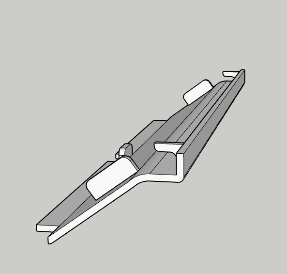 Stovax Riva (After Market) 50 55 Lower Baffle/Throat Plate