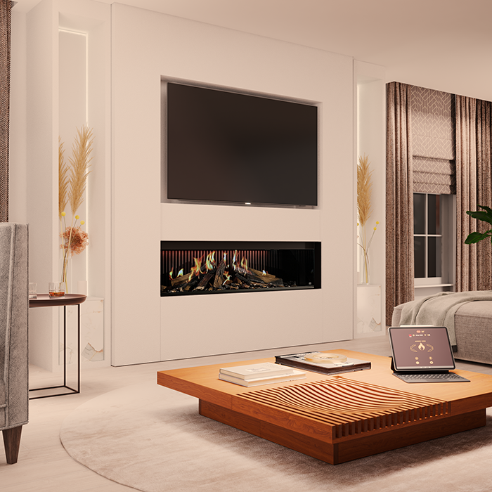 Dru Virtuo 150 Evolve, Built In Electric Fire