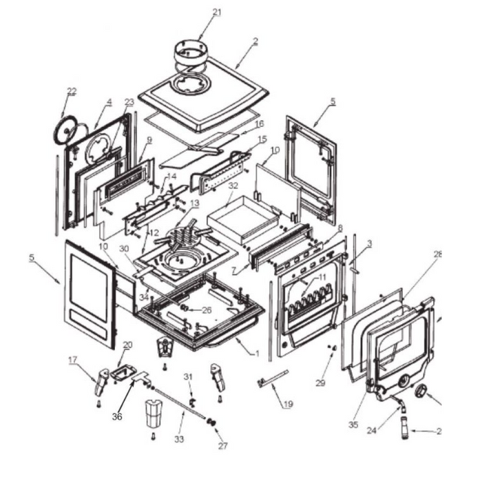 Bilberry 8kw Pull Rod (No. 34)