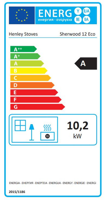 Sherwood 12kW Matt Black Eco