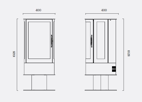 Solution Elegance Tru Flame Electric Stove