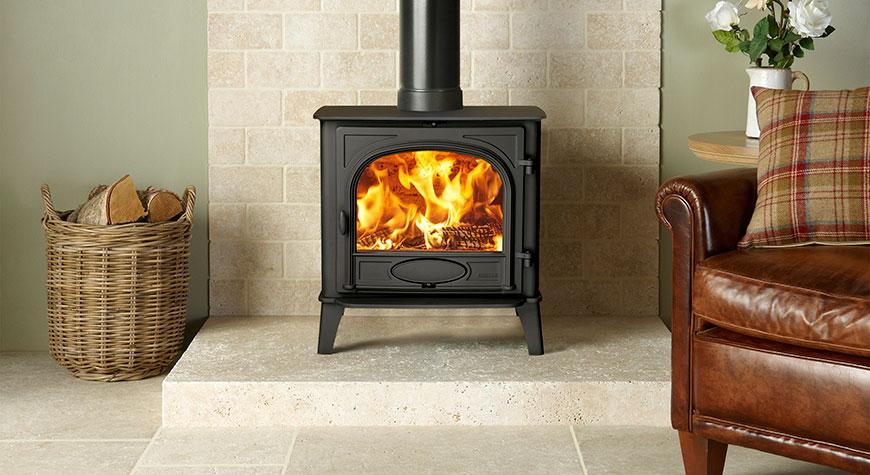 Stockton 8 Flat Top Eco Stove (Double Or Single Door)