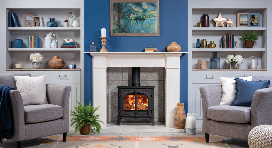 Stockton 8 Flat Top Eco Stove (Double Or Single Door)