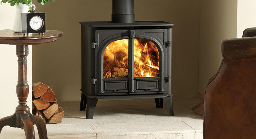 Stockton 8 Flat Top Eco Stove (Double Or Single Door)