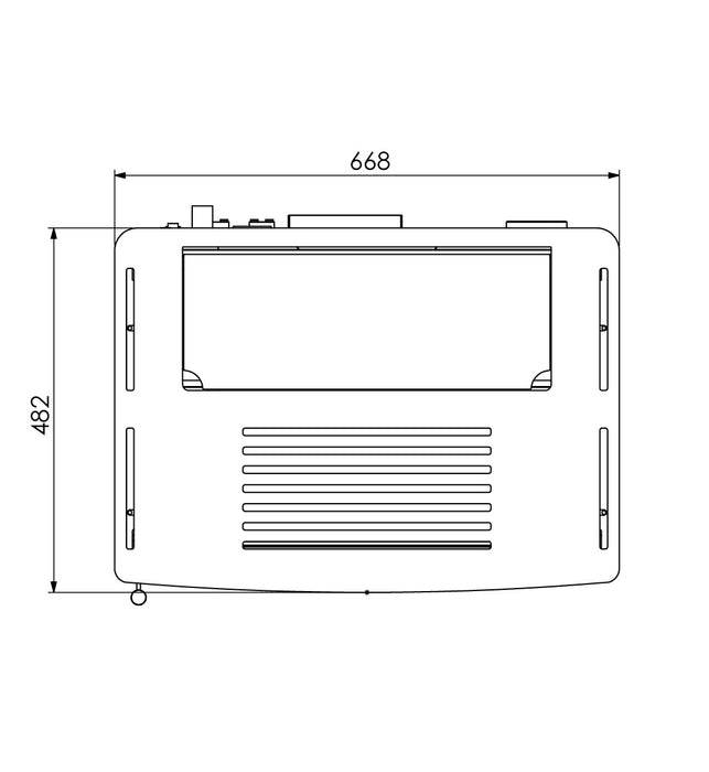 Elcofire Strata 16kw Freestanding Pellet Boiler Stove