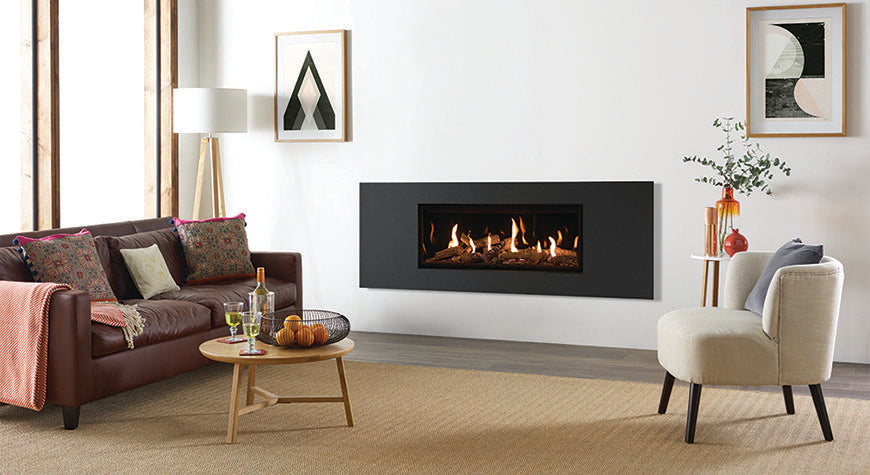 Gazco Studio 2 Glass Fronted LPG Conventional Flue