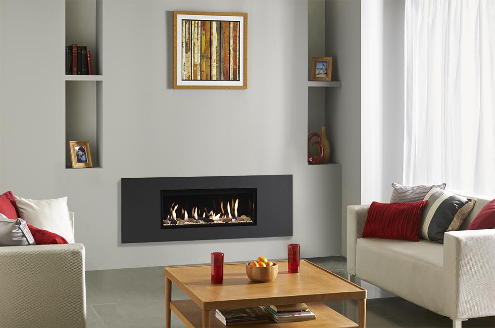 Gazco Studio 2 Glass Fronted LPG Conventional Flue