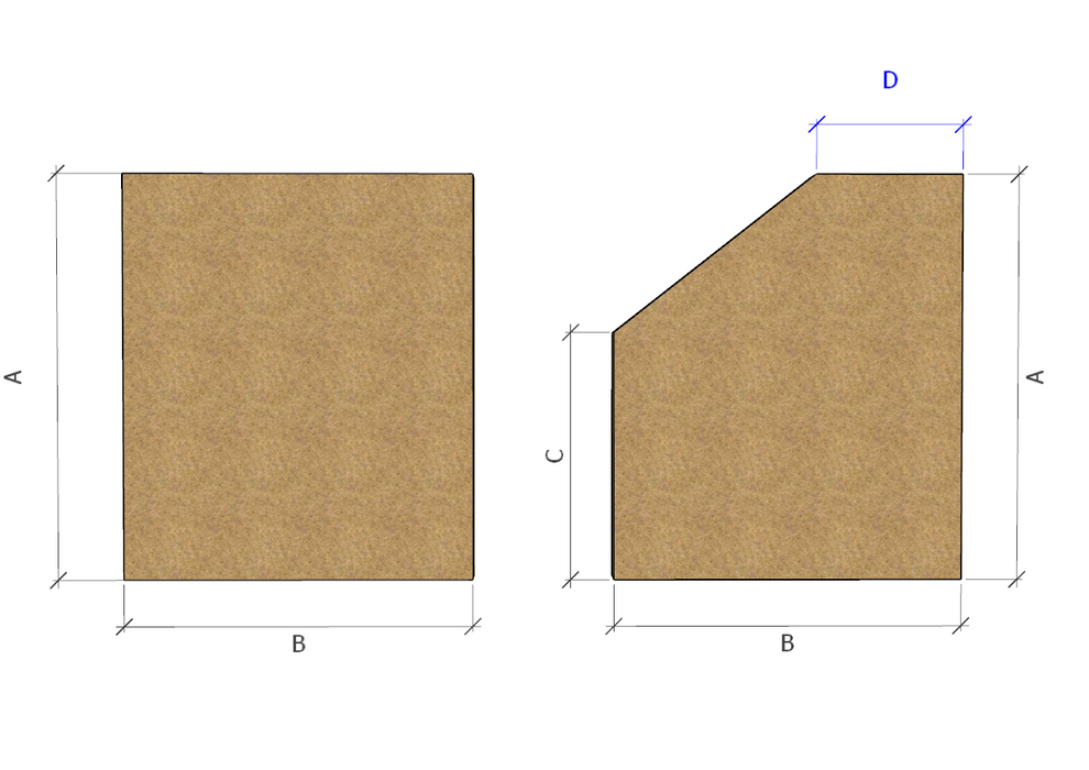 Vermiculite Fire Brick Cut to Order (30mm Thick)