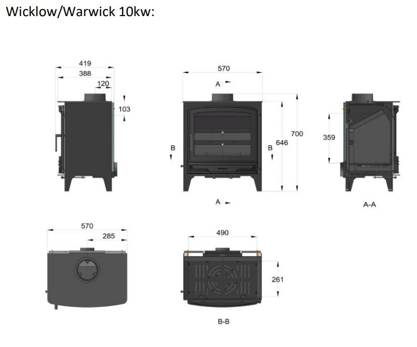 Mazona Wicklow 10 Multi Fuel