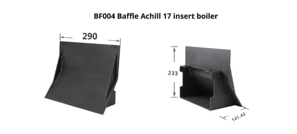 Achill 17.1 kW Insert Boiler Baffle Plate