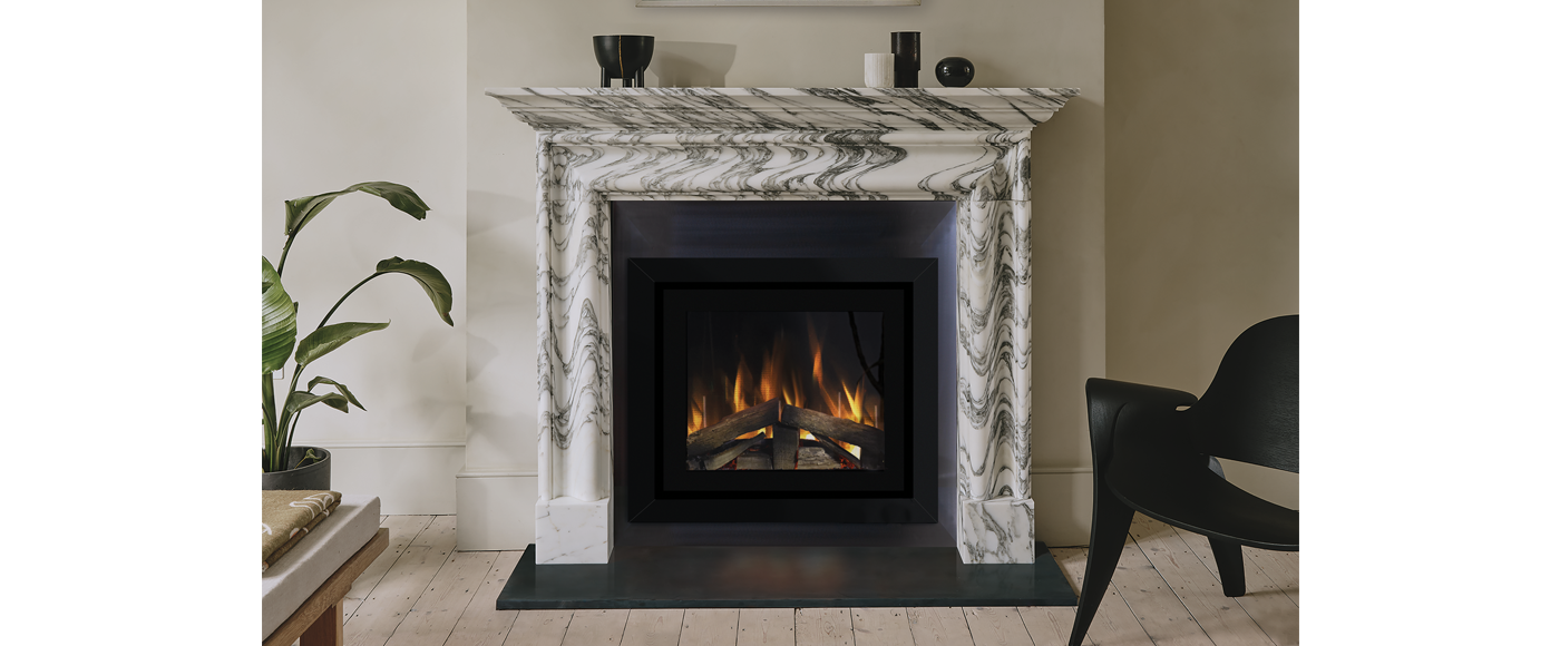 Evonic C800 E-Lumaflame Cassette Electric Fire with 4 Sided Trim