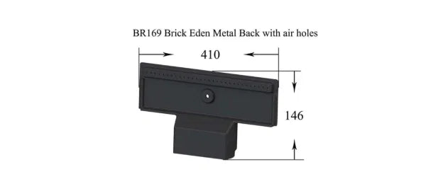 Eden Metal Back Plate with Air