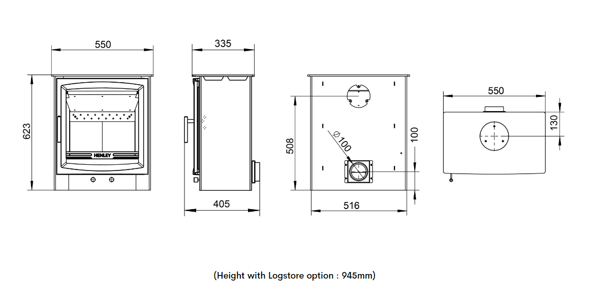 Henley Burnbright 6.7kW Eco