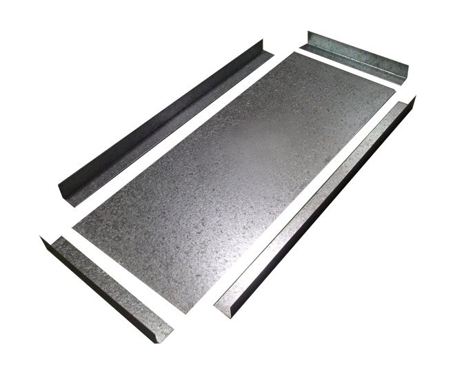 Blank Galvanised Register Plate Kit
