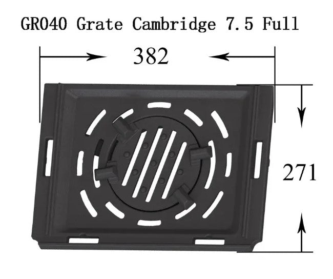 Henley Cambridge Cambridge 7.5 Full Grate Set