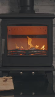 Mazona Westport 5kw Multi Fuel Stove Satin Black