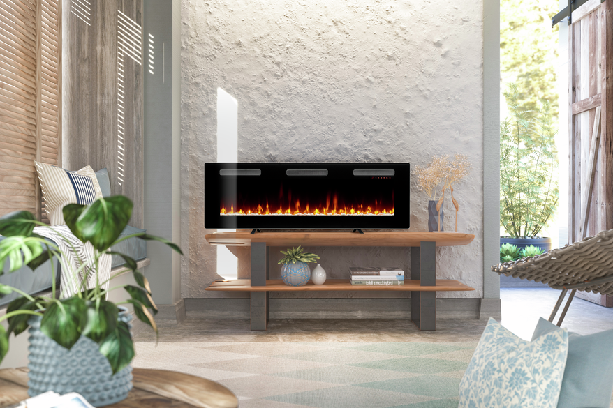 Dimplex Sierra 60" Wall/Built-In Linear Electric Fireplace