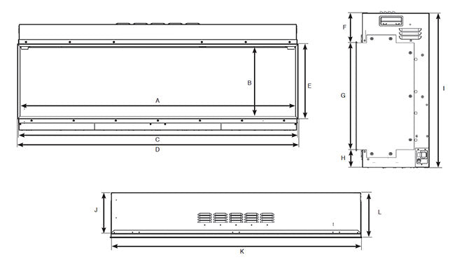 Gazco eReflex 195RW Electric Fire