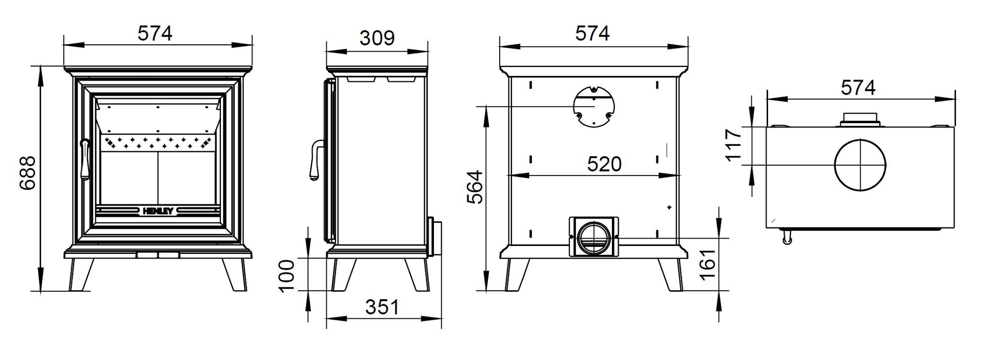 Henley Elmwood Eco 6.7kW (Multi Fuel)