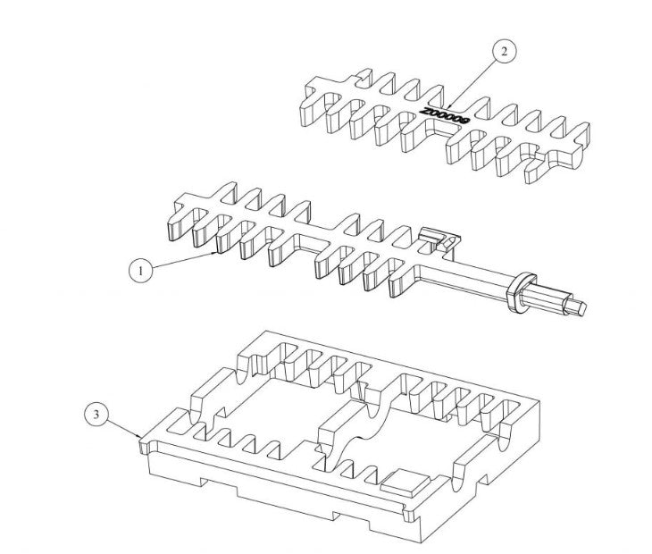 Stanley Ashling Grate Frame (Part No.  3)