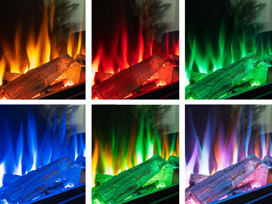 Henley AURORA 750 Electric Fire Fire with Exclusive Log Set