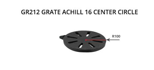 Achill 16kW Grate Center Circle