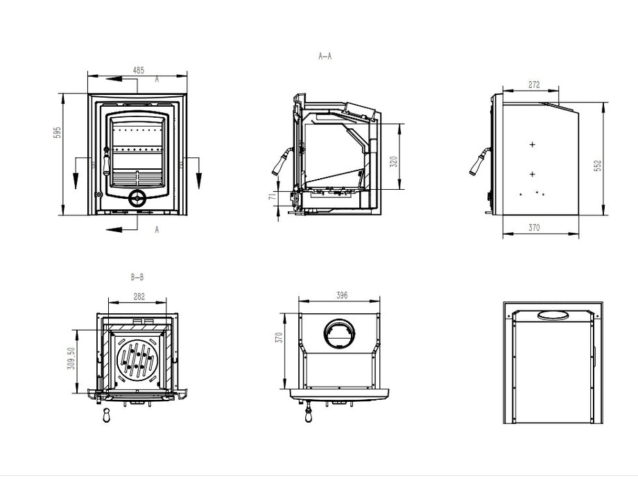 Henley Achill 7kW Multi Fuel (Eco)