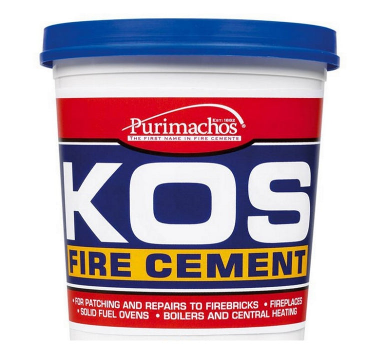 KOS FIRE CEMENT - 2KG BLACK TUB