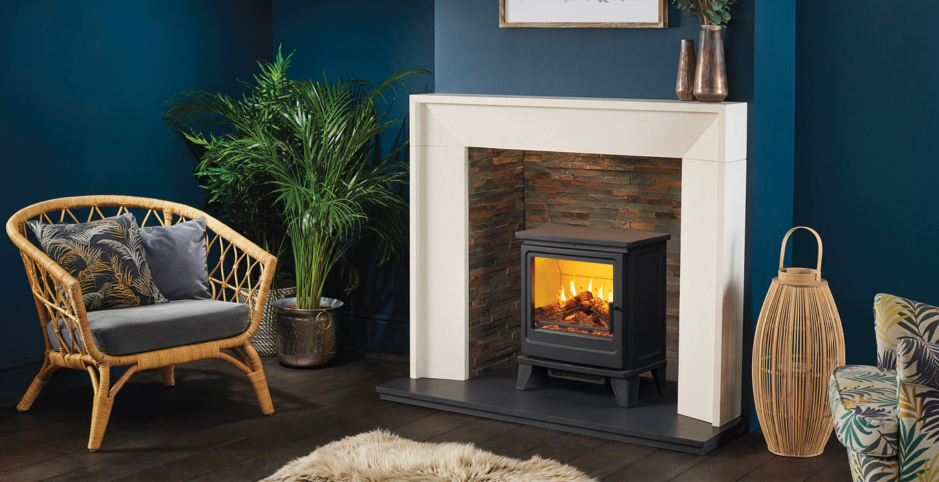 Solution Mulberry Tru Flame Electric Stove