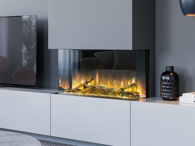 Henley AURORA 750 Electric Fire Fire with Exclusive Log Set