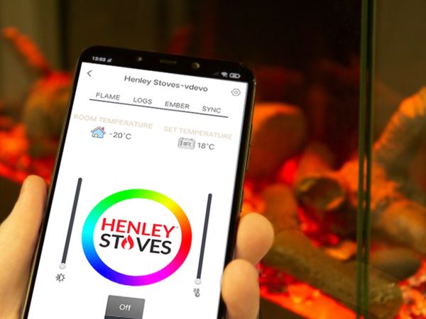 Henley AURORA 750 Electric Fire Fire with Exclusive Log Set