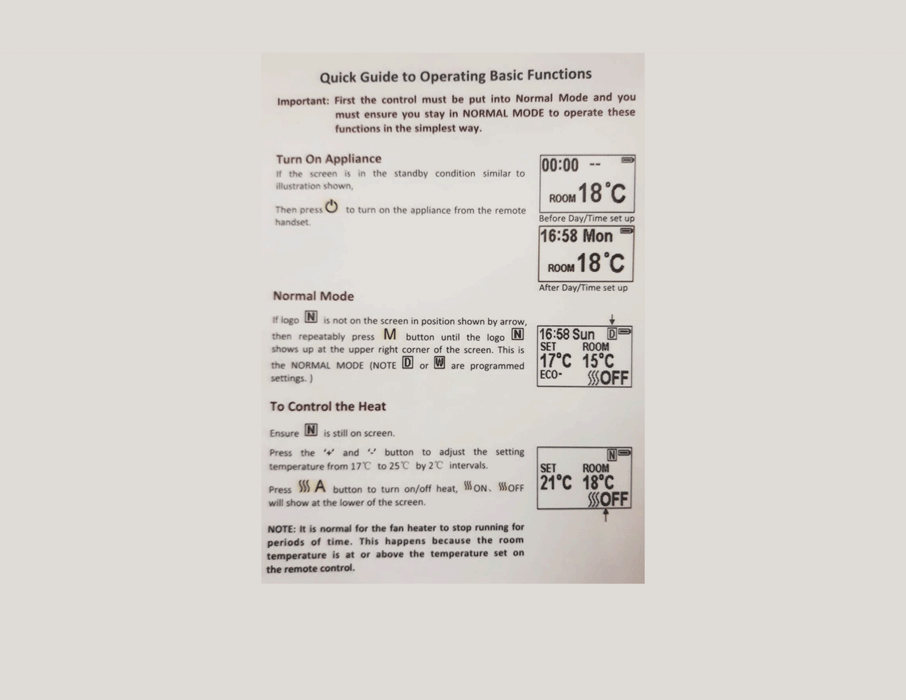 quick-operating-instructions