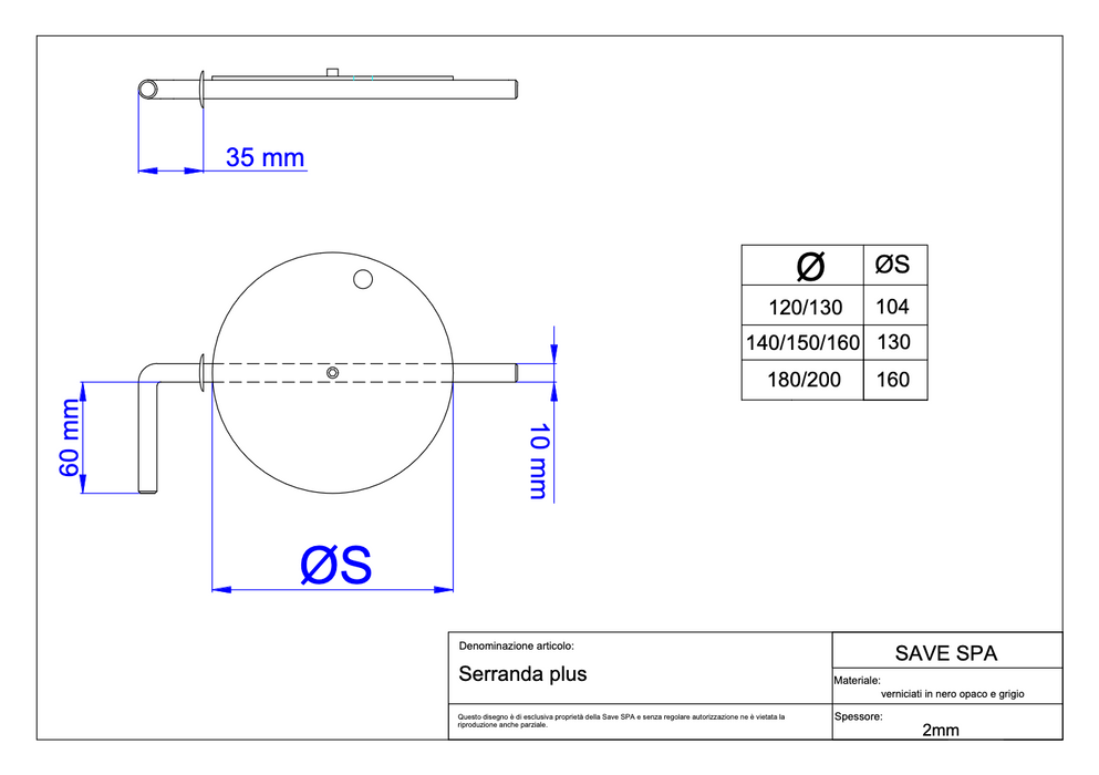 Save 5" Save Flue Damper