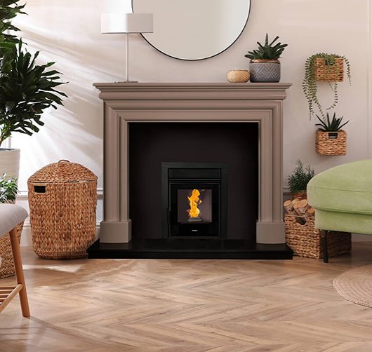 Elcofire Cooper Air Inset Pellet Stove