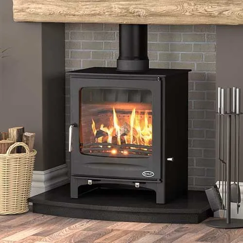 Henley Sherwood 12kW Matt Black Boiler Stove