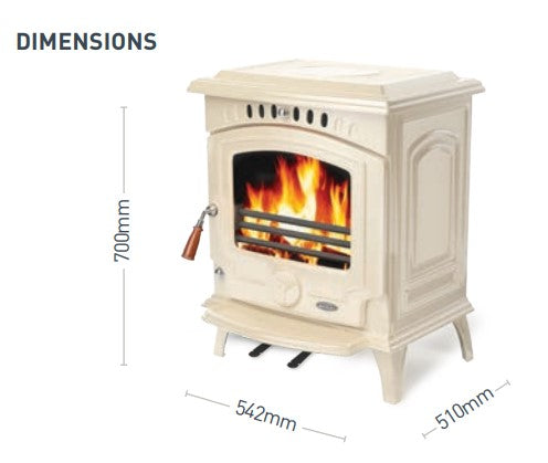 Stanley Tara Eco Stain Cream Multi Fuel Stove