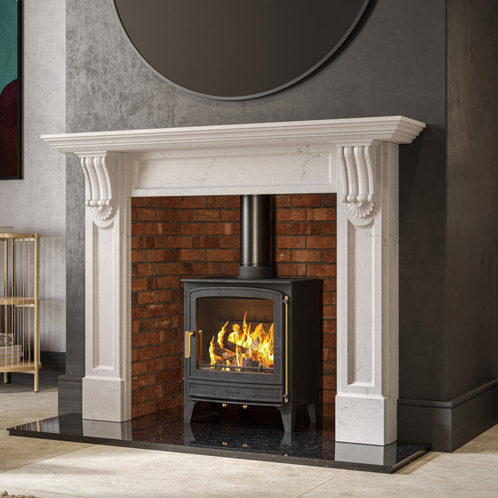 Valance Marble Fireplace