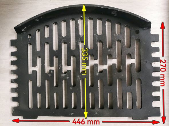 18" Grant round Fronted grate