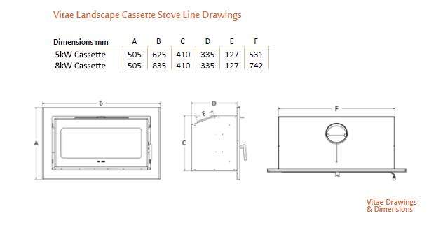 Heat Design Vitae 5 and 8 landscape Diagrams