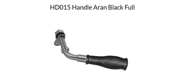 Henley Aran 6kW Freestanding Stove Black Full Handle