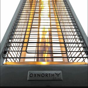 Oxnorth flame tower glass