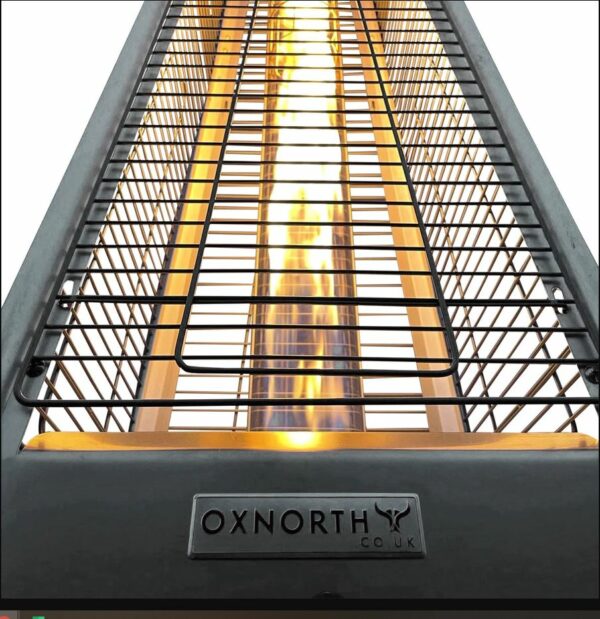 Oxnorth flame tower glass