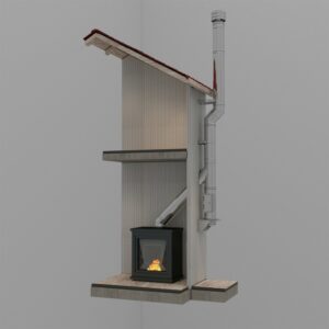Stainless Steel Twin Wall Flue Pipe